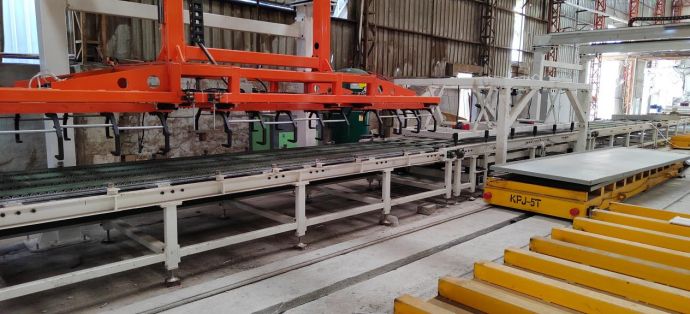 Produzione di colata di lastre laminate sottili